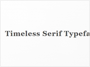 Elegant Timeless Serif Fonts for Baby Shower Announcements